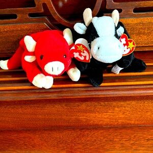 2 vintage Ty Beanie Babies 1994 and 1995